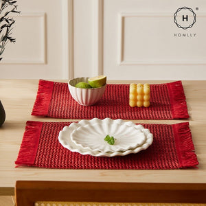 Homlly Russi Hand Woven Placemats