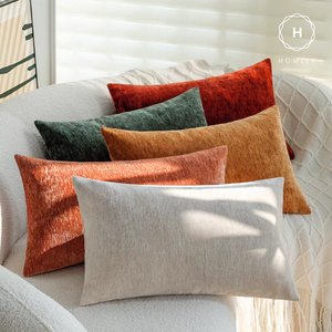 Homlly Konii Chenille Throw Pillow Covers (30x50 CM)