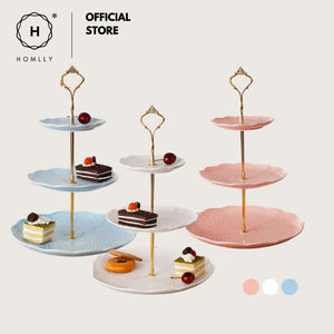 Homlly Macaron Stand (3 tiers)