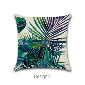 Homlly Hanalei Tropical Cushion Cover - Homlly