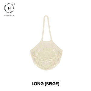 Homlly Cotton Mesh Farmer Tote Bag