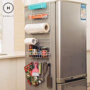 Homlly Refrigerator Side Storage Rack - Homlly