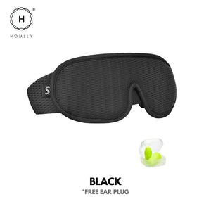 Homlly 100% Blackout 3D Contoured  Sleeping Eye Mask Blindfold Shade Cover