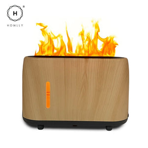 Homlly Fire Flame Mist Aroma Humidifier Diffuser (240ml)