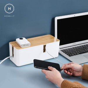 Homlly Charging Cable Organizer Concealed Box