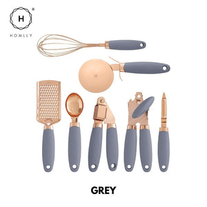 Homlly 7pcs Kitchen Gadget Set with Soft Touch Handles