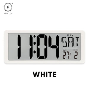 Homlly Large Digital Alarm Clock w Date (36*15cm)