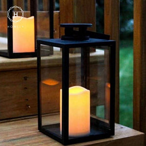 Homlly Real Wax LED Flickering Flameless Candles