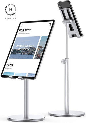 Homlly Tristii Aluminum Adjustable phone iPad Holder Stand