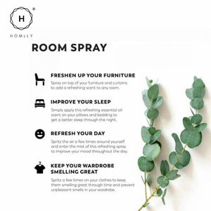 Homlly Khanid Collection Apothecary Room Linen Pillow Ritual Mist Spray (50ml)