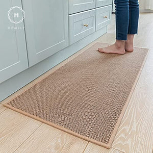 Homlly Non Skid Absorbent Washable Runner Kitchen Floor Door Rug Mat Carpet
