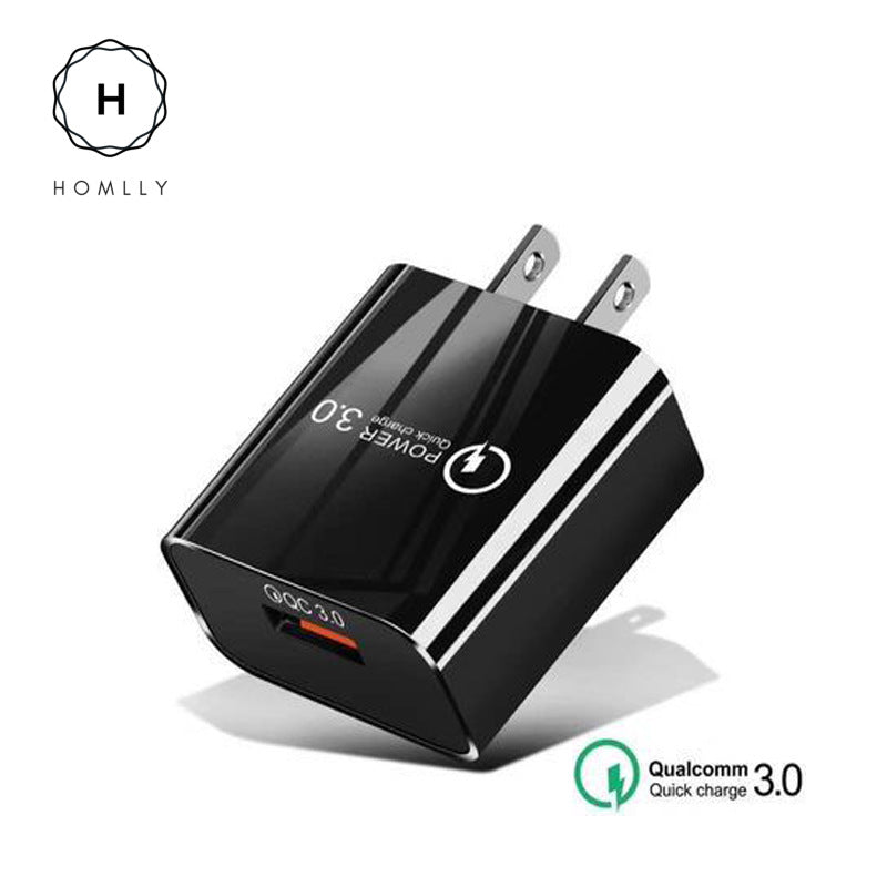 Homlly Quick Charge 3.0 Power Plug Adapter