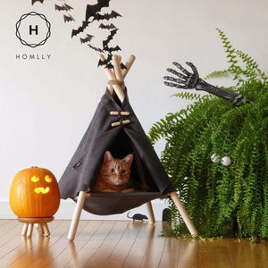 Homlly Portable Pet Teepee Dog & Cat Tents House