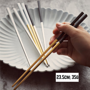 Homlly Keii Gold Chopsticks (1 pair) - Homlly