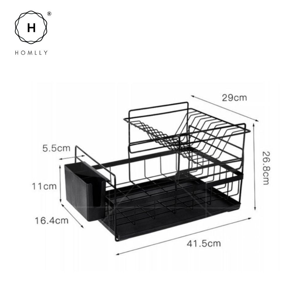  Over The Sink Dish Drying Rack, Adjustable (26.8 to