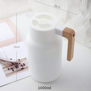 Homlly Thermal Insulated Double Walled Carafe Flask (1L)