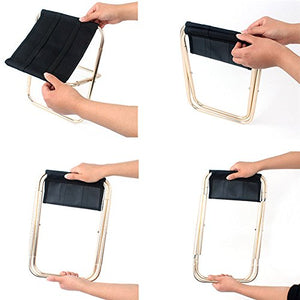 Homlly Ultralight Portable Folding Aluminium Chair - Homlly