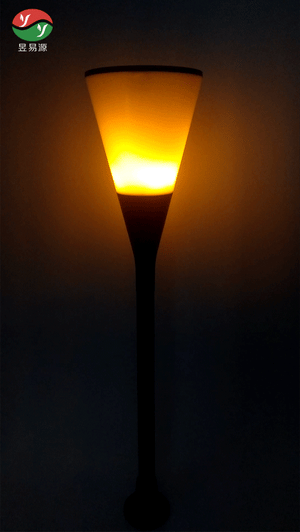 Gardi Cone Solar LED Dancing Flame Standing Classic Torch Light - Homlly