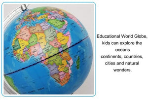 Homlly 2 in 1 educational World Globe - Homlly