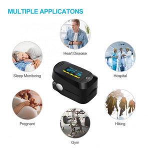 Homlly Fingertip Pulse Oximeter (FDA Approved OLED Display)