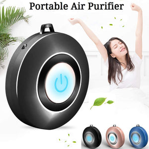 Homlly Portable Air Purifier Ionizer Wearable Necklace