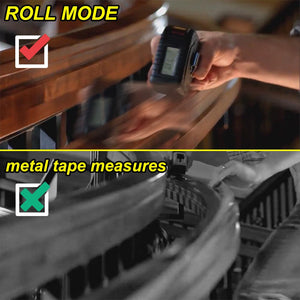 Homlly 3 in 1 LED Digital Display Laser Measure King Roller Tape - Homlly