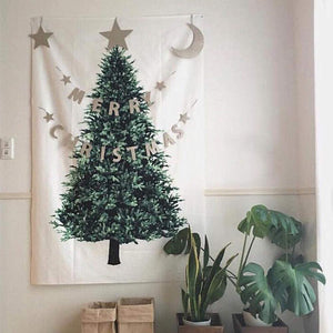 Homlly Christmas Tree Decoration Tapestry