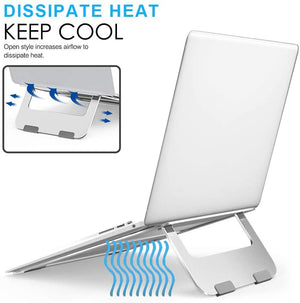 Homlly Aluminum Portable Foldable Laptop Support Stand