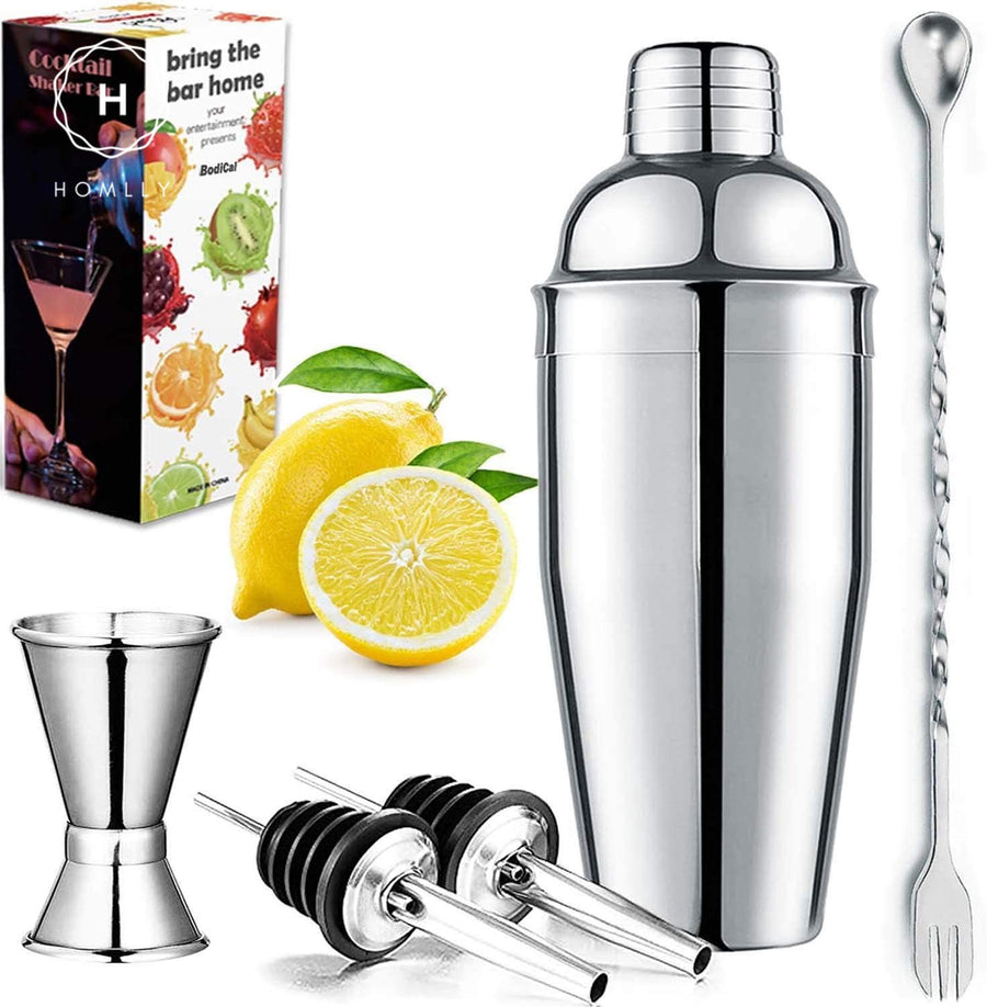 Homlly 7 / 13pcs Cocktail Shaker Bartender Set with Stand