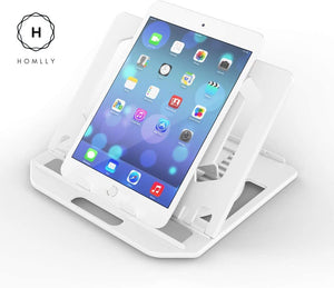Homlly Rotatable Adjustable Laptop Stand with Handphone Holder