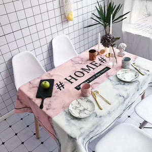 Homlly #HOME# Table Cover Cloth - Homlly