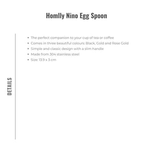 Homlly Nino Egg Spoon