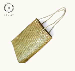 Homlly Hand Woven Grocery Tote Bag