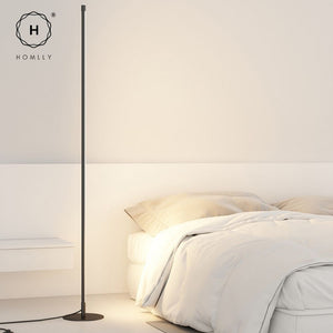 Homlly Minimalist Dimmable Corner Lighting Standing Tall Floor Lamp