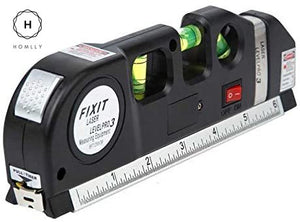 Homlly Multipurpose Laser Level Line Measuring Tape