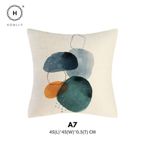 Homlly Dotti Abstract Mid Century Cushion Pillow Cover