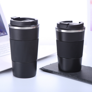 Homlly Insulated Stainless Steel Tumbler with Leakproof Lid