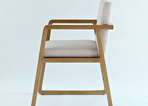Austine Ash Wood Chair - Homlly