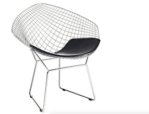 Black Diamond Accent Chair - Homlly