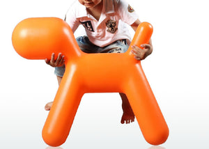 Orange Dog Chair