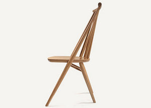 Brown Enkel Oak Chair - Homlly