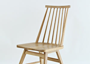 Erika Ash Wood Chair - Homlly
