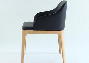 Fina Ash Wood Chair - Homlly