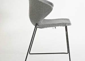 Grey Scott Chair - Homlly