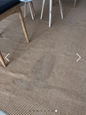 Gordon Rustic Natural Fiber Basketweave Summer Carpet floor mat (3x2m) - Homlly
