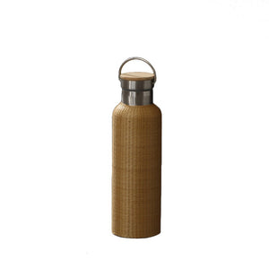 Yooni Hand Craft Rattan Stainless Steel Bottle (600ml)