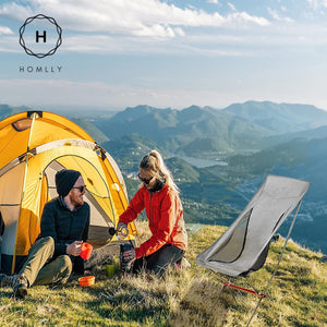 Homlly Ultralight Portable Outdoor Camping Folding Chair