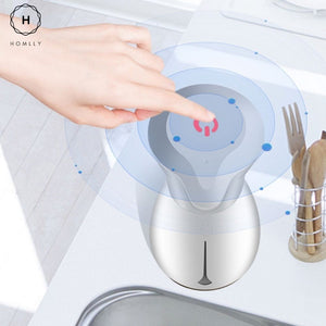 Homlly Touch-Free Rechargeable Sensor Liquid Soap Pump Dispenser (700ml)