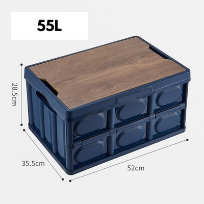 Portable Storage Table Top collapsible / Foldable Crate / Box for