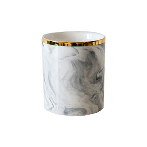 Homlly Marbi Ceramic Gold Rim Mug Holder - Homlly